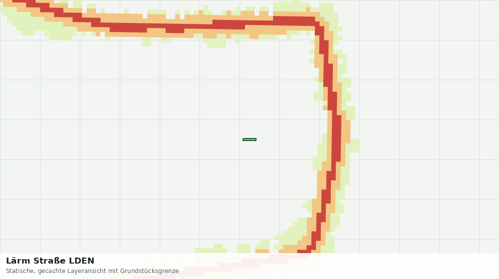Statische Kartenansicht: Lärm Straße LDEN