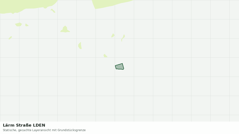 Statische Kartenansicht: Lärm Straße LDEN