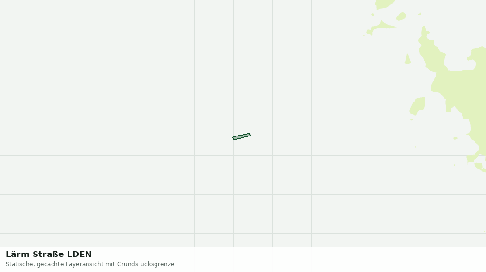 Statische Kartenansicht: Lärm Straße LDEN