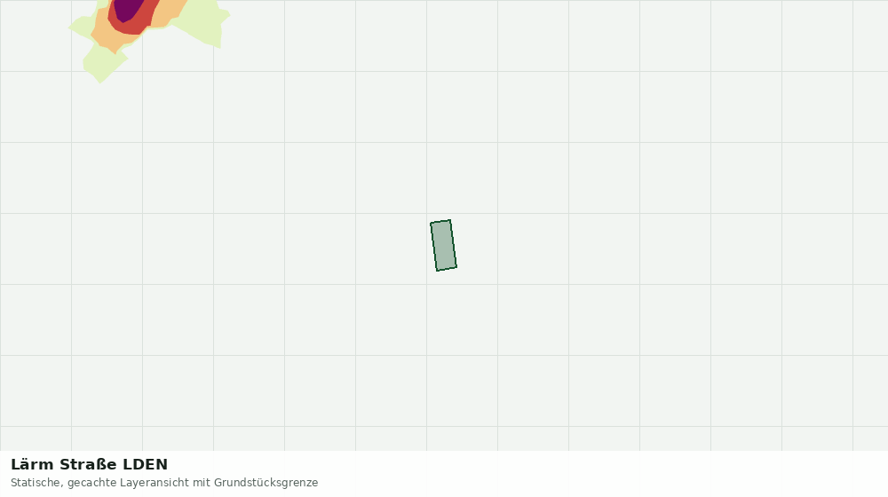 Statische Kartenansicht: Lärm Straße LDEN