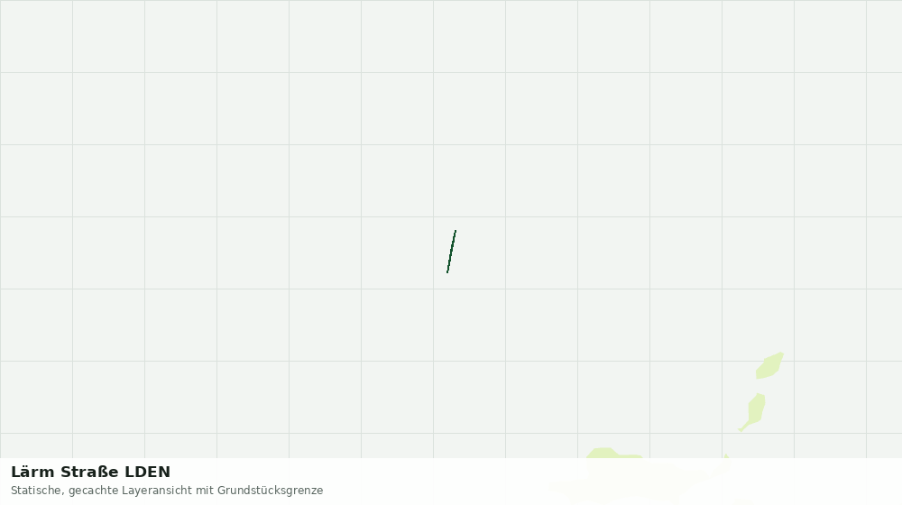 Statische Kartenansicht: Lärm Straße LDEN