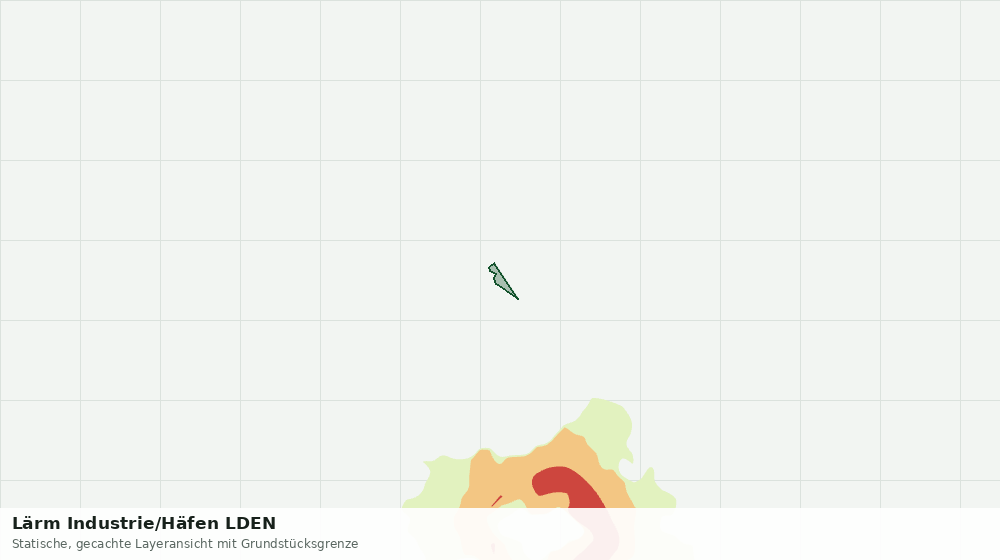 Statische Kartenansicht: Lärm Industrie/Häfen LDEN