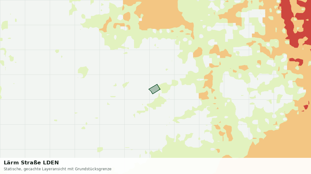 Statische Kartenansicht: Lärm Straße LDEN