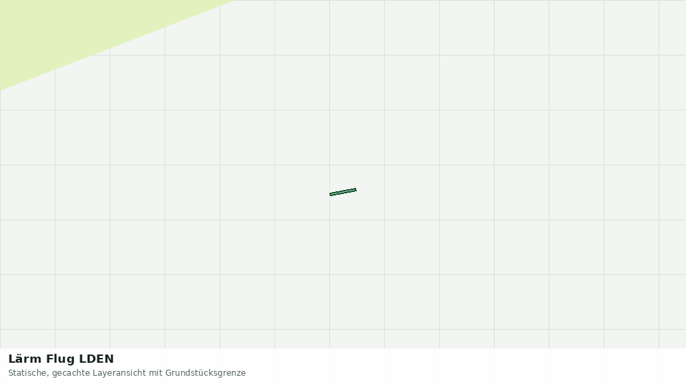 Statische Kartenansicht: Lärm Flug LDEN