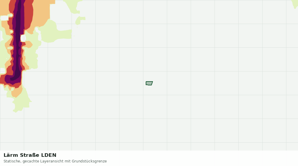 Statische Kartenansicht: Lärm Straße LDEN
