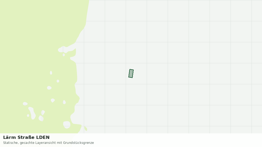 Statische Kartenansicht: Lärm Straße LDEN