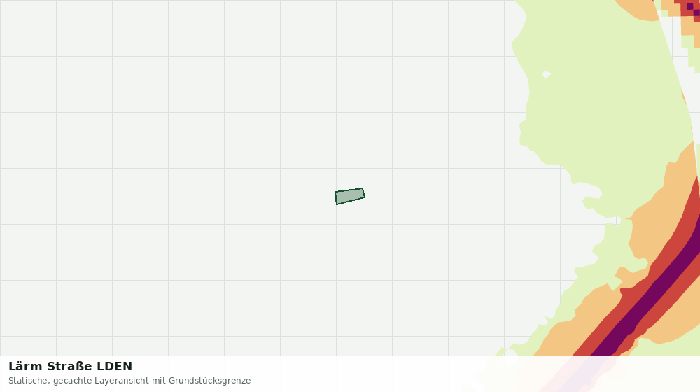 Statische Kartenansicht: Lärm Straße LDEN