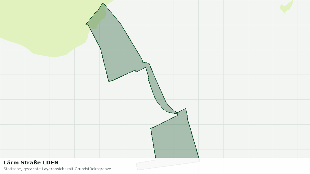 Statische Kartenansicht: Lärm Straße LDEN