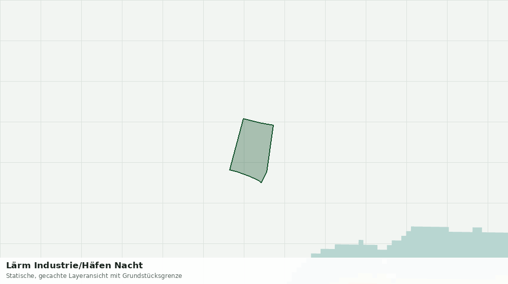 Statische Kartenansicht: Lärm Industrie/Häfen Nacht