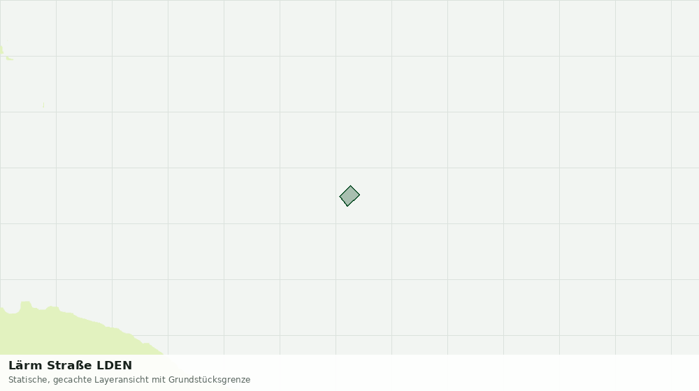 Statische Kartenansicht: Lärm Straße LDEN