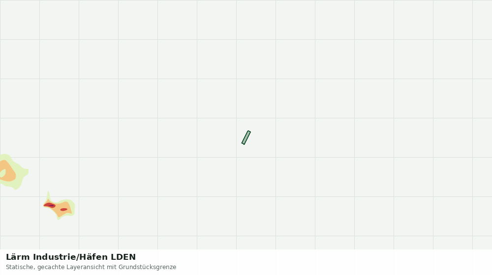 Statische Kartenansicht: Lärm Industrie/Häfen LDEN