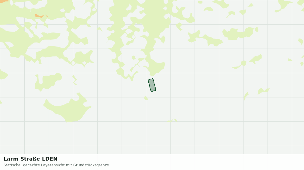 Statische Kartenansicht: Lärm Straße LDEN