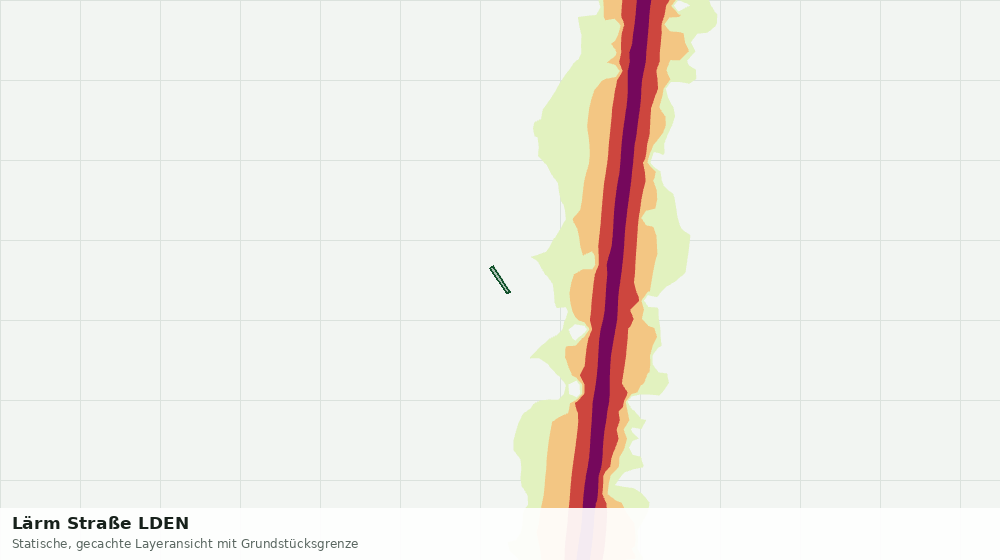 Statische Kartenansicht: Lärm Straße LDEN
