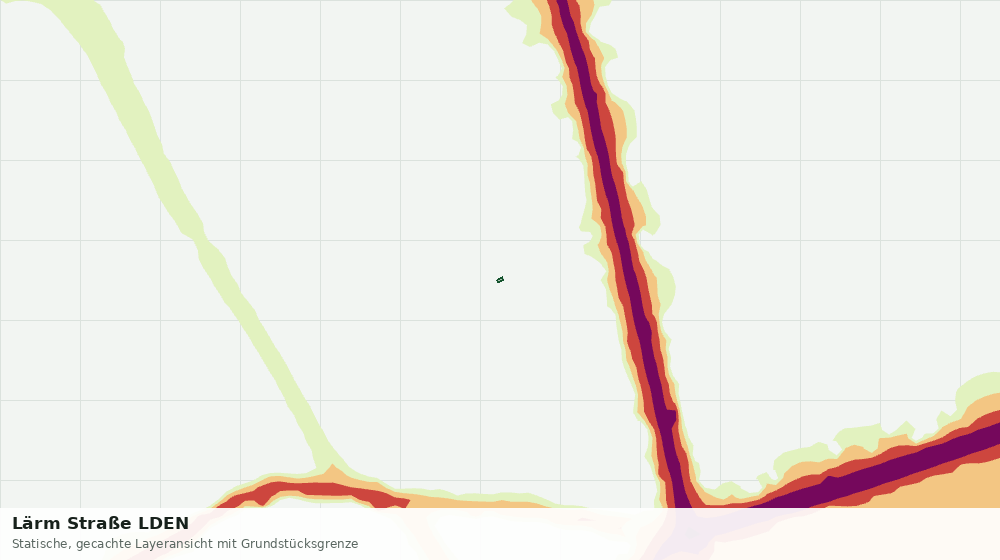 Statische Kartenansicht: Lärm Straße LDEN