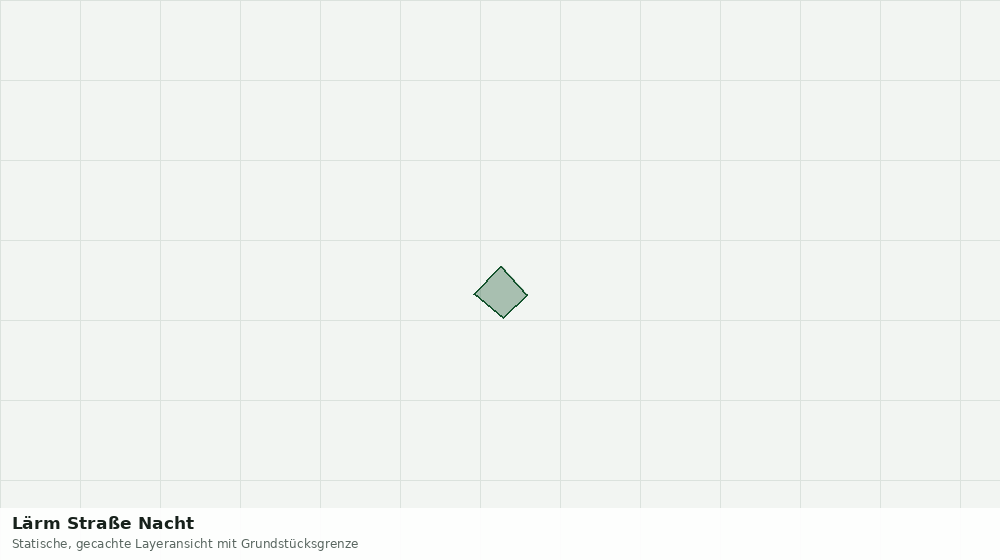 Statische Kartenansicht: Lärm Straße Nacht