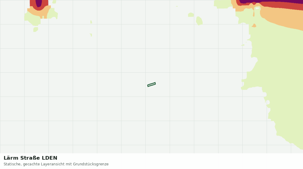 Statische Kartenansicht: Lärm Straße LDEN