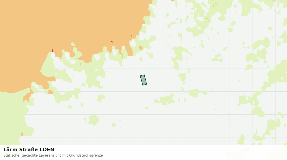 Statische Kartenansicht: Lärm Straße LDEN