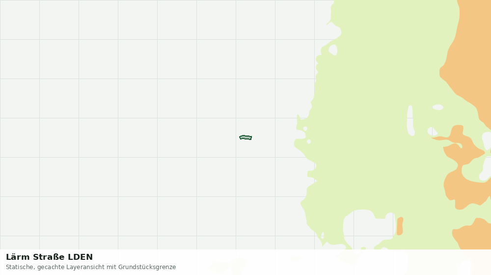 Statische Kartenansicht: Lärm Straße LDEN