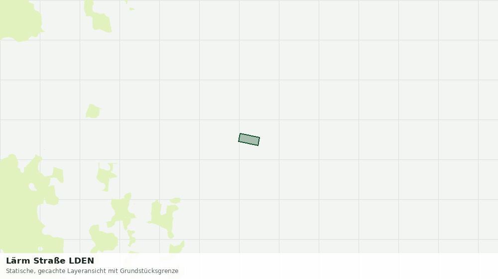 Statische Kartenansicht: Lärm Straße LDEN