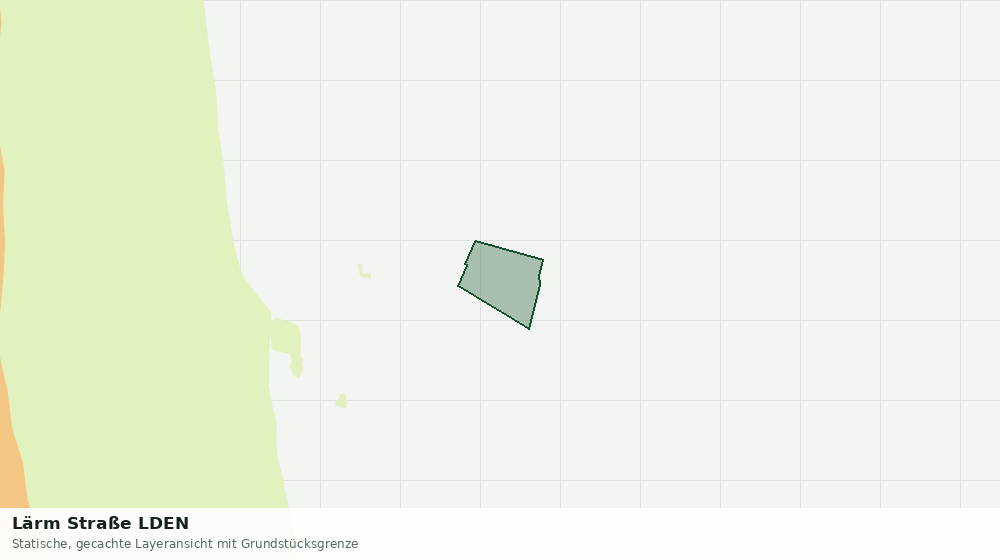 Statische Kartenansicht: Lärm Straße LDEN