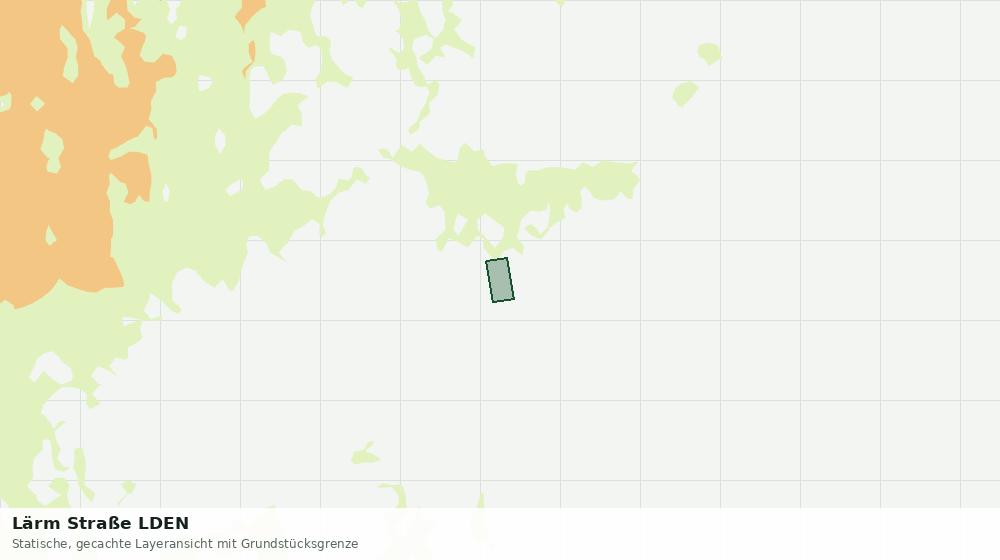 Statische Kartenansicht: Lärm Straße LDEN