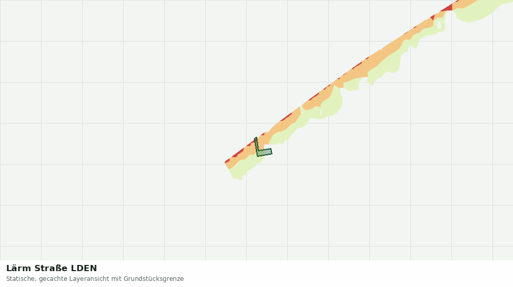 Statische Kartenansicht: Lärm Straße LDEN