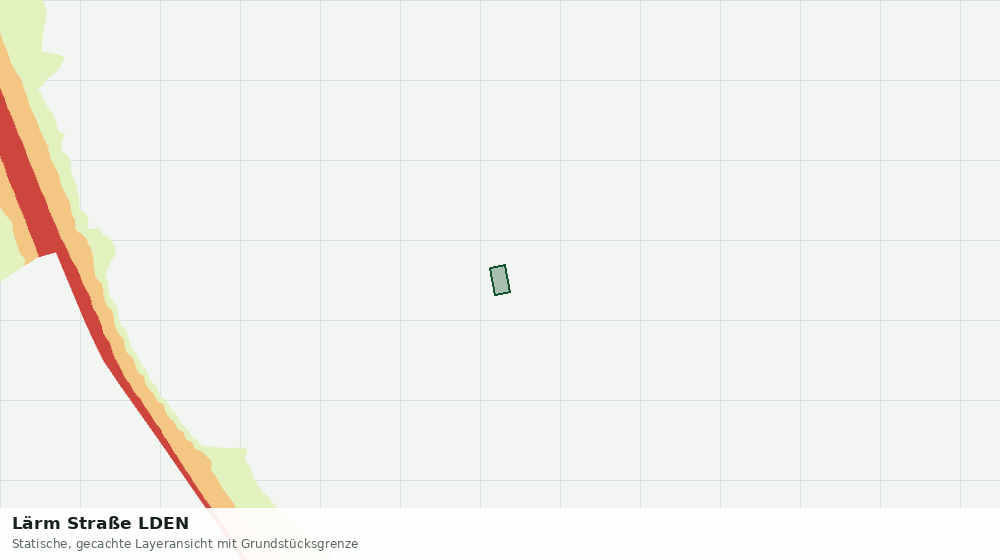 Statische Kartenansicht: Lärm Straße LDEN