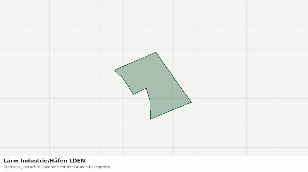 Statische Kartenansicht: Lärm Industrie/Häfen LDEN