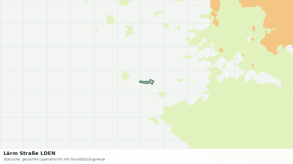 Statische Kartenansicht: Lärm Straße LDEN