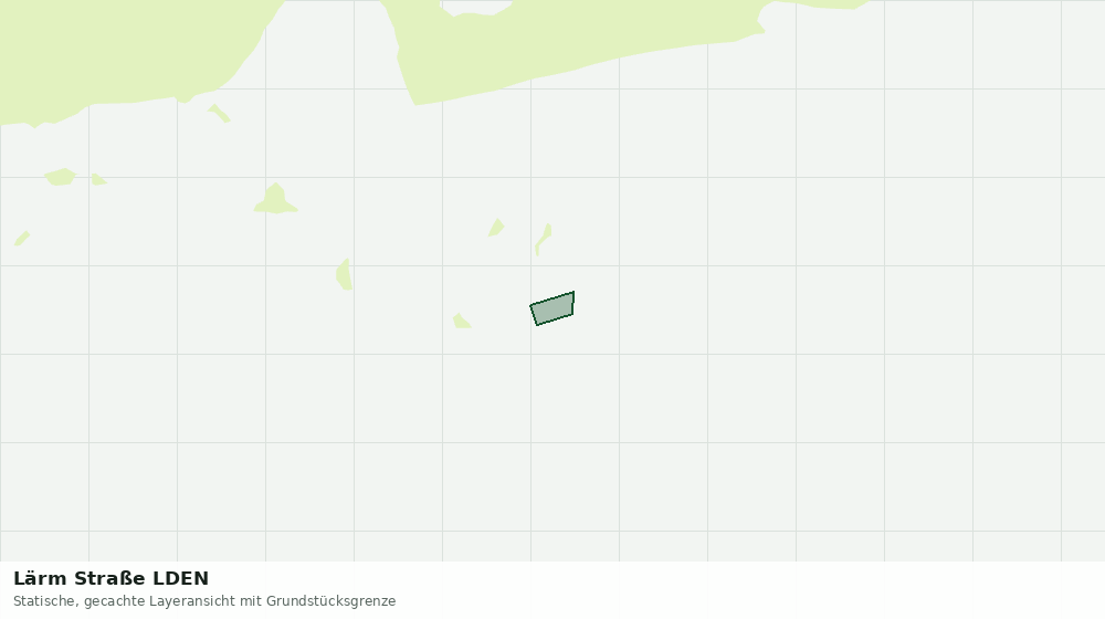 Statische Kartenansicht: Lärm Straße LDEN