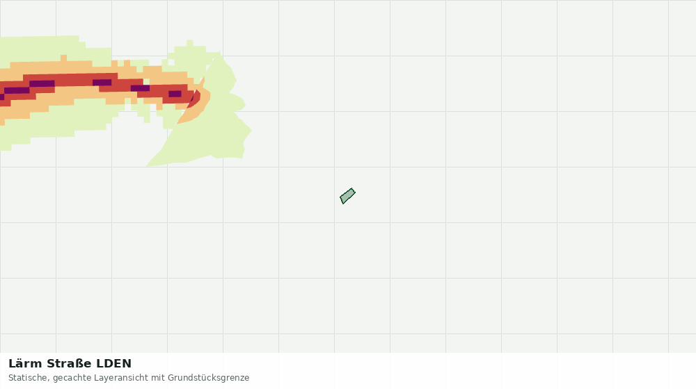 Statische Kartenansicht: Lärm Straße LDEN