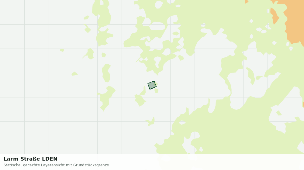 Statische Kartenansicht: Lärm Straße LDEN
