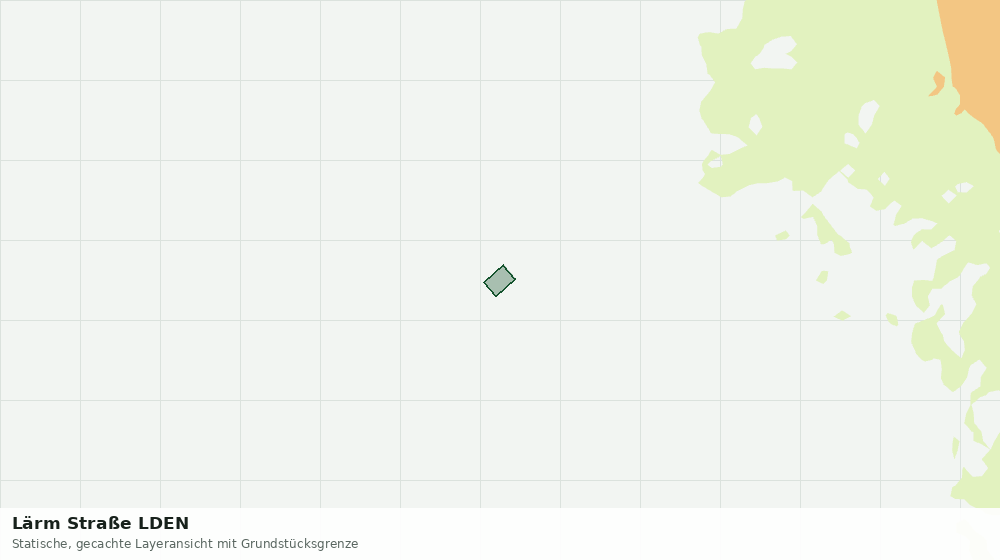 Statische Kartenansicht: Lärm Straße LDEN