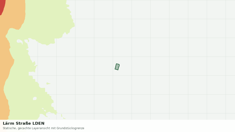 Statische Kartenansicht: Lärm Straße LDEN