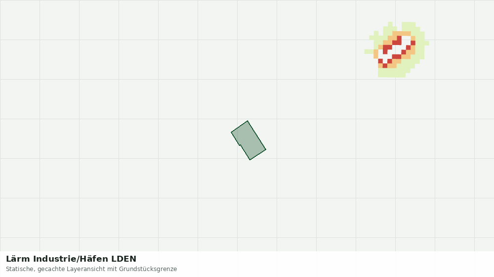 Statische Kartenansicht: Lärm Industrie/Häfen LDEN