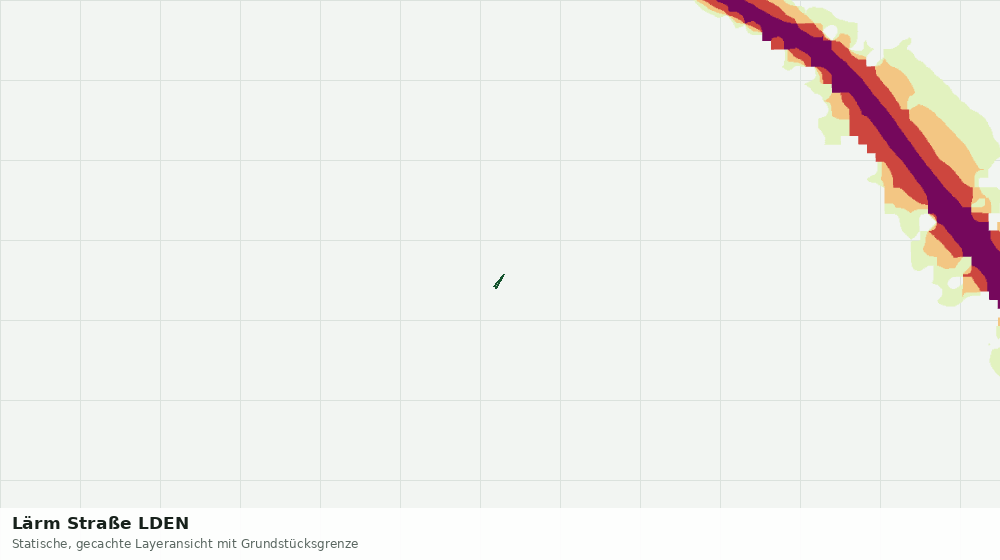 Statische Kartenansicht: Lärm Straße LDEN