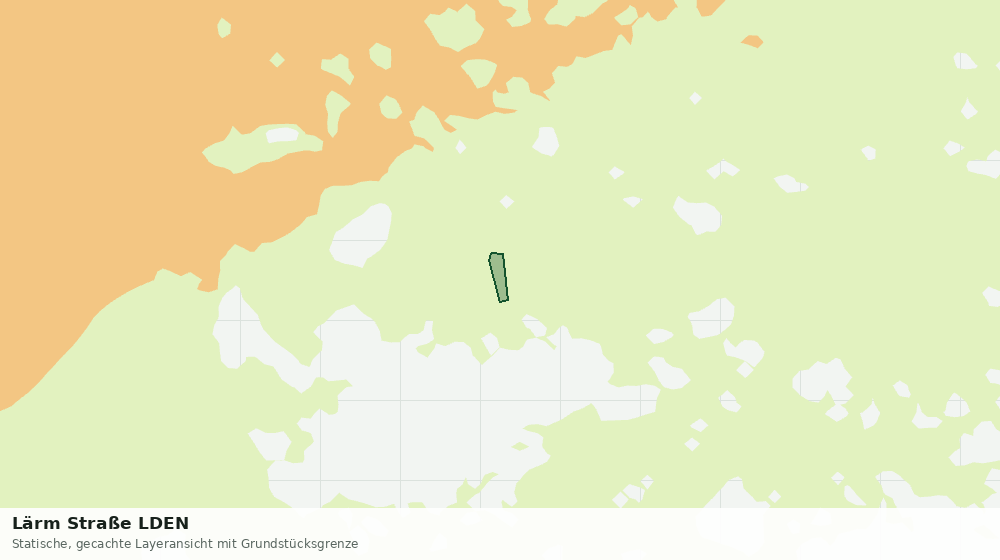 Statische Kartenansicht: Lärm Straße LDEN