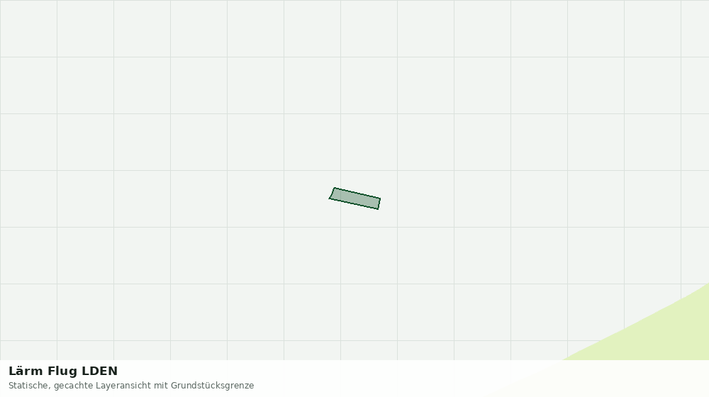 Statische Kartenansicht: Lärm Flug LDEN