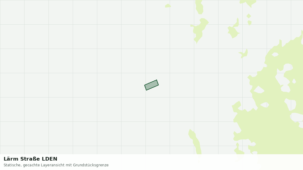 Statische Kartenansicht: Lärm Straße LDEN