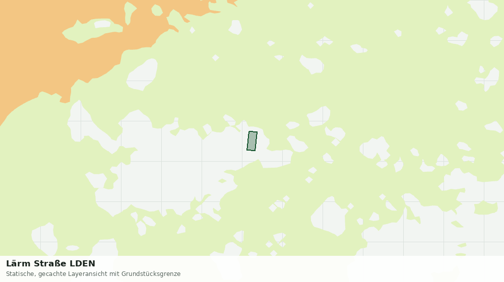 Statische Kartenansicht: Lärm Straße LDEN