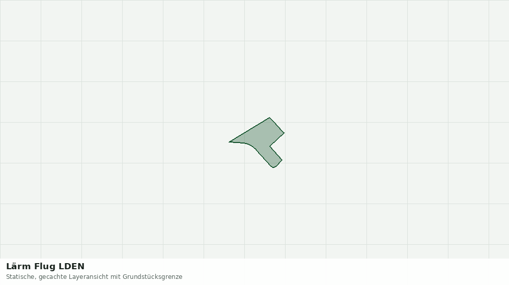 Statische Kartenansicht: Lärm Flug LDEN