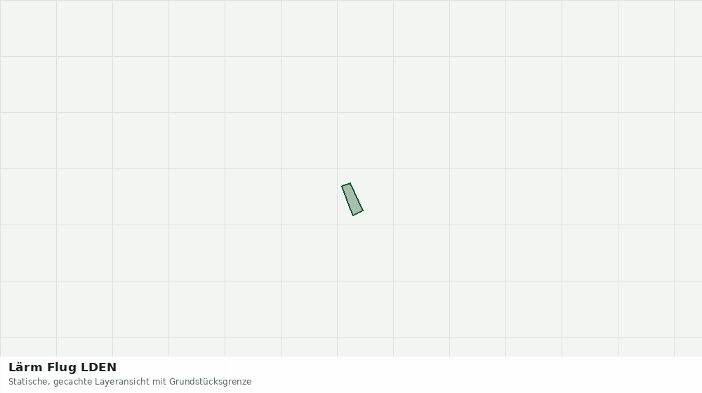 Statische Kartenansicht: Lärm Flug LDEN