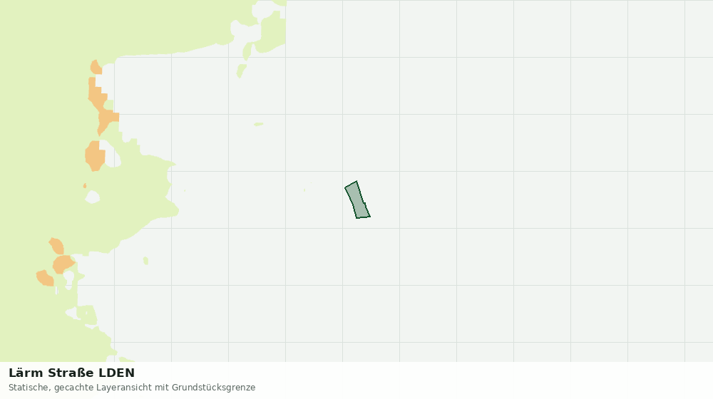 Statische Kartenansicht: Lärm Straße LDEN