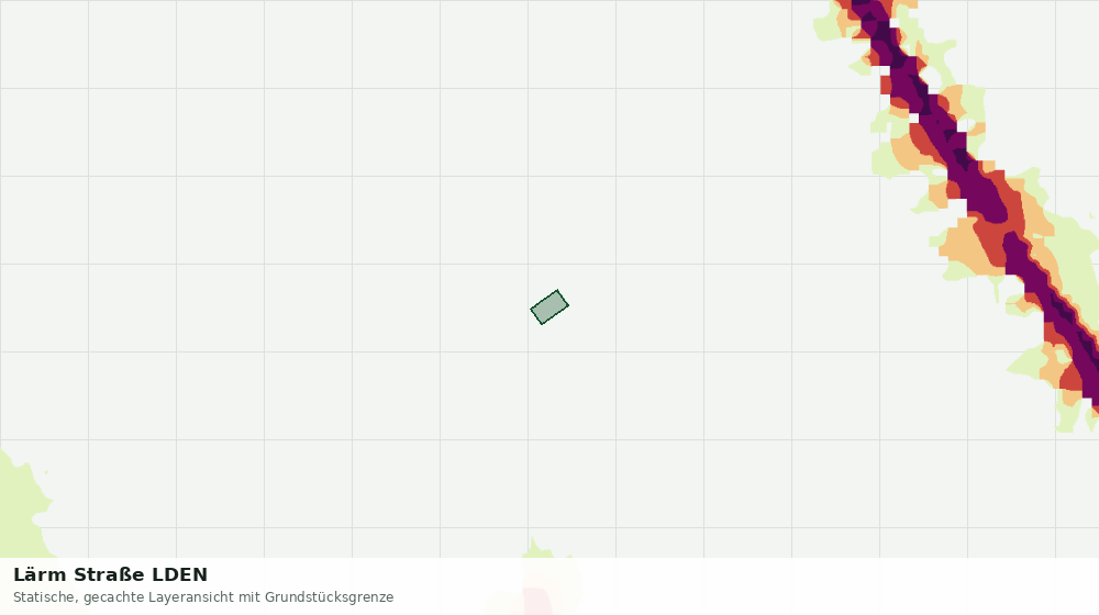 Statische Kartenansicht: Lärm Straße LDEN