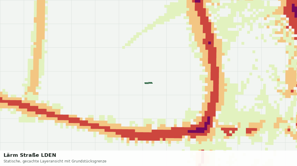 Statische Kartenansicht: Lärm Straße LDEN