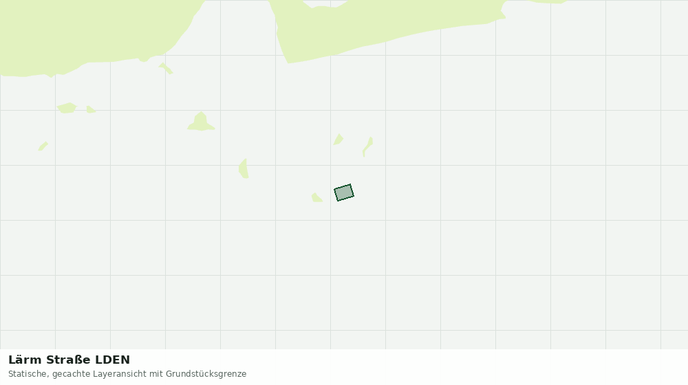 Statische Kartenansicht: Lärm Straße LDEN