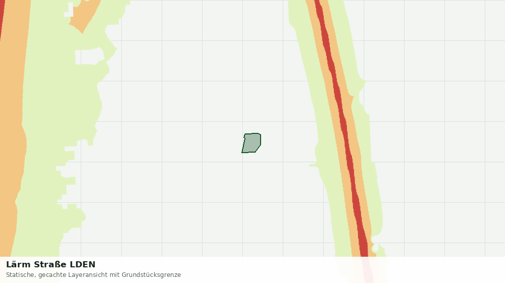 Statische Kartenansicht: Lärm Straße LDEN
