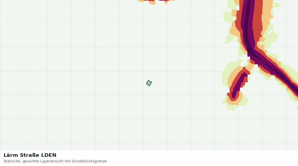 Statische Kartenansicht: Lärm Straße LDEN