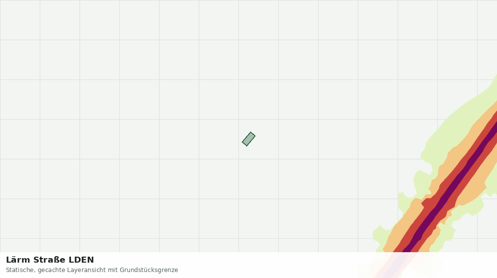 Statische Kartenansicht: Lärm Straße LDEN