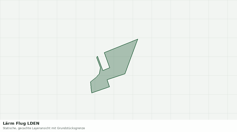Statische Kartenansicht: Lärm Flug LDEN